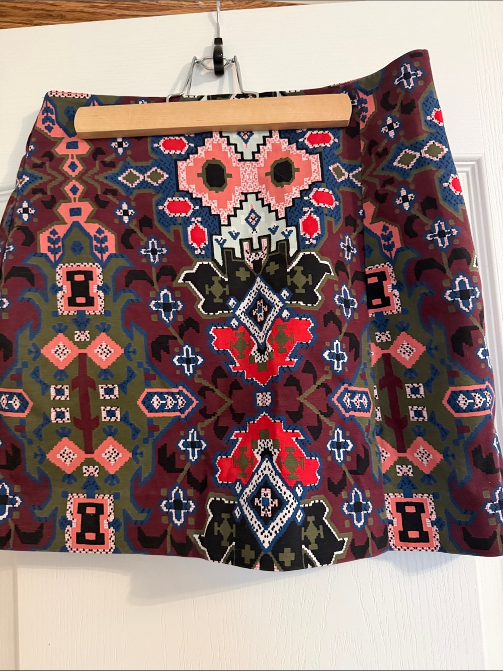kate spade Multicolor Tribal-Motif Mini Skirt